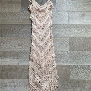 Maxi tassel dress